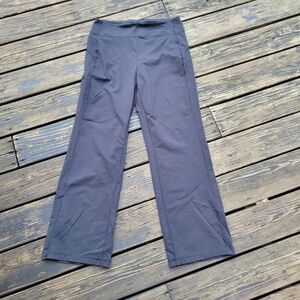 Black Duluth Flare Stretch Pants
